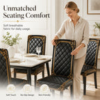 🪑Washable Stretch Chair Cover – Baroque Gilded Print High‑Density Elastic Fabric ✨